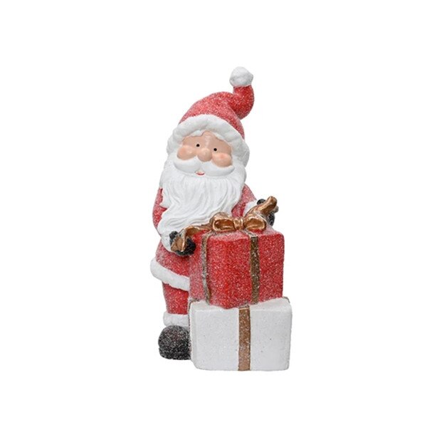 17.5in Santa With Gift Boxes