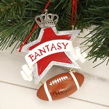 Fantasy Football Star Ornament
