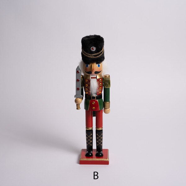 15" King and Soldier Nutcrackers-3