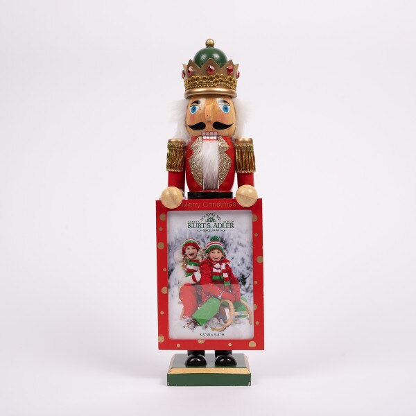 15 Inch King Nutcracker With Frame1