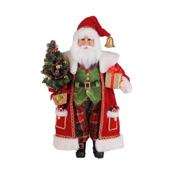 Lit Christmas Traditional Santa-1