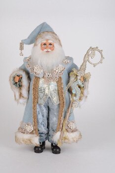 Seahorse and Pearls Santa-1