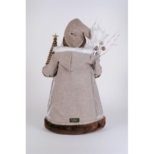 Lighted Winter Woods Santa-2