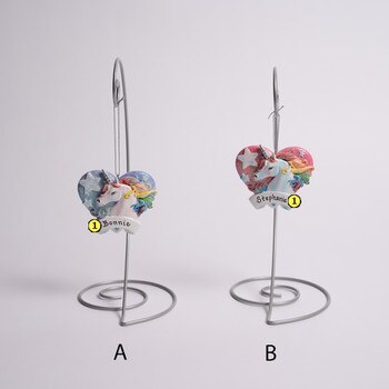 Unicorn Heart Ornament-4