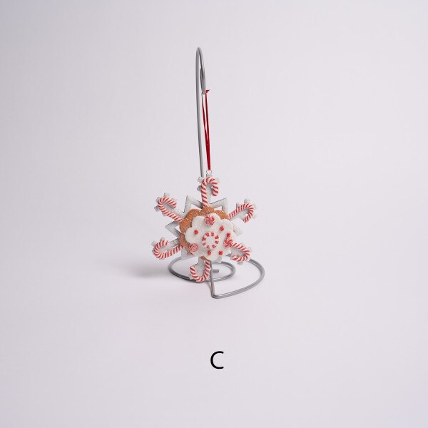 Snowflake Peppermint Ornament-4