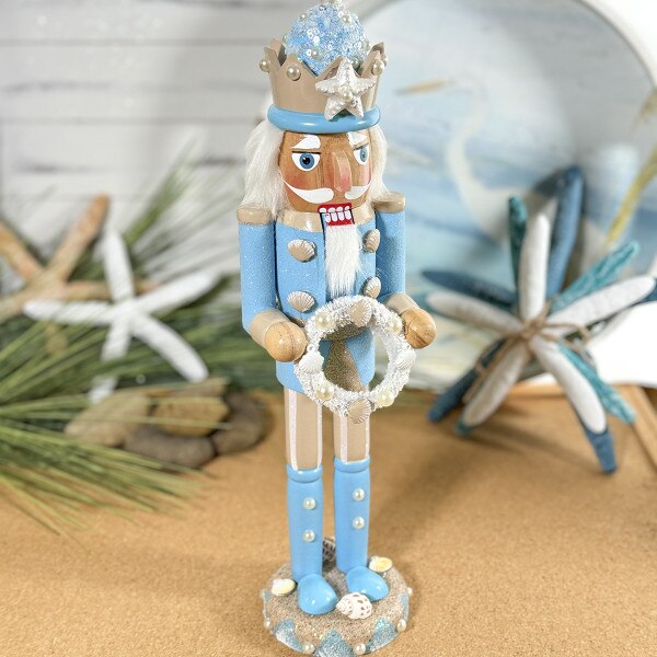 15in Wooden Beach Nutcracker-1
