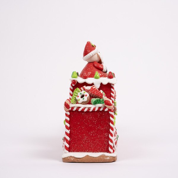 LED Gingerbread Train-4