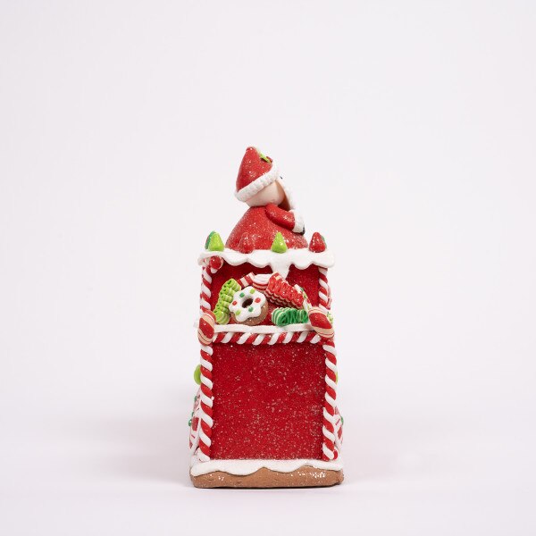 LED Gingerbread Train-8