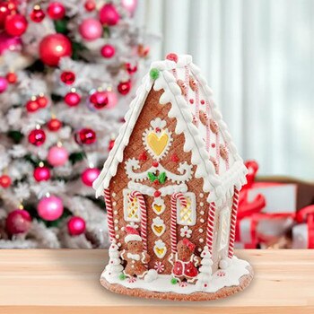LED Gingerbread House-1