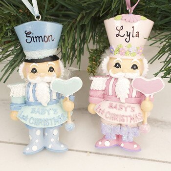 Baby First Nutcracker Ornament