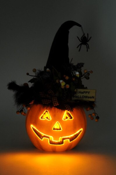 2024 Lighted Fiber Optic Pumpkin-4