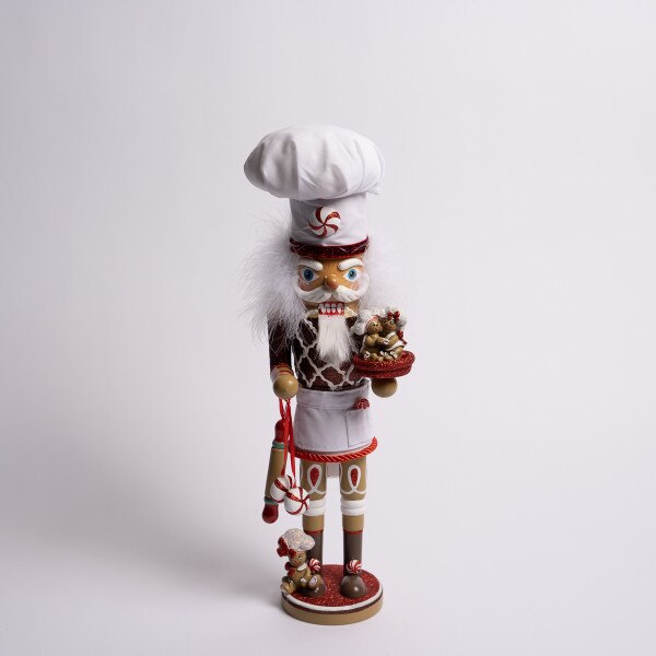 2012 2013 2014 2015 2016 2017 2022 Hallmark Toymaker Santa Christmas Ornaments 15.5in Gingerbread Chef