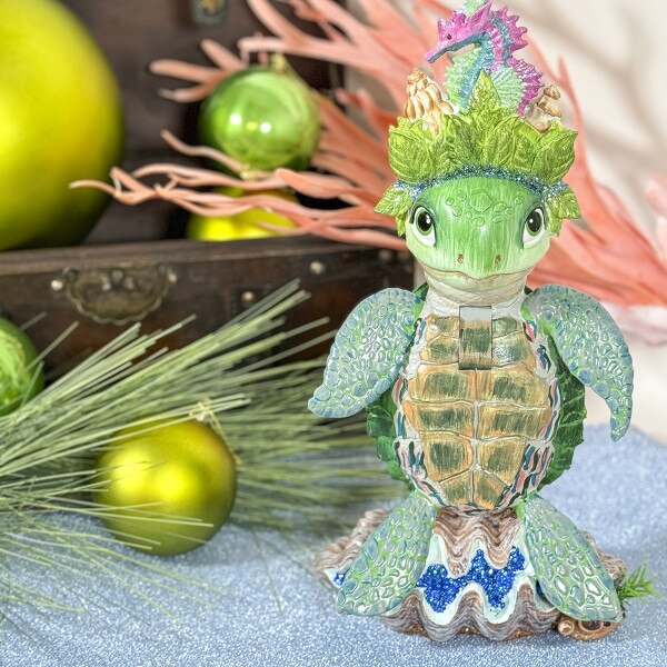 16in Sea Turtle Nutcracker-2