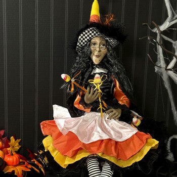 2024 Sitting Candy Corn Witch - 1