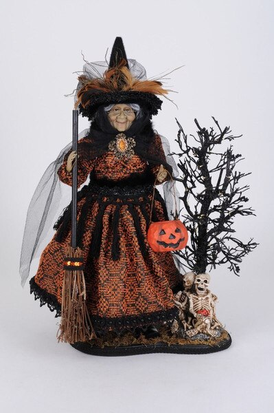 Lighted Haunted Trail Witch-2