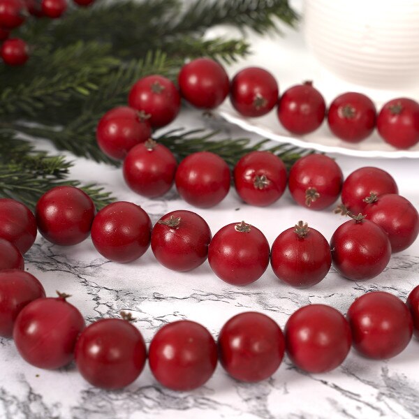 6ft Pomegranate Christmas Garland-1