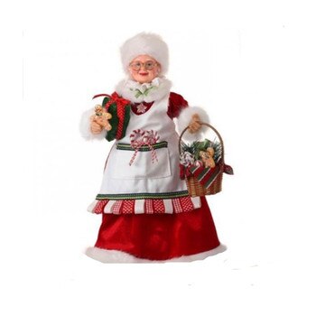 Candy Kitchen Mrs Claus with Basket
