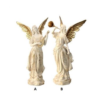 Gilded Musical Angel