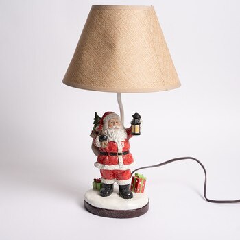 27 Inch Santa Cardinal Lamp-1
