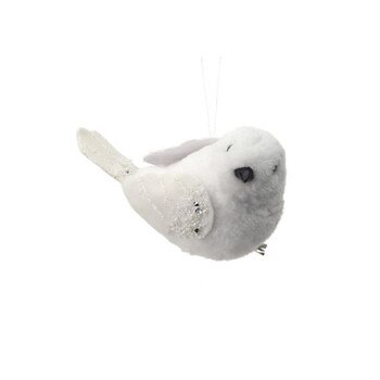 Velvet Jewel Bird Clip Ornament