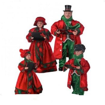 Traditional Carolers Set of 4
