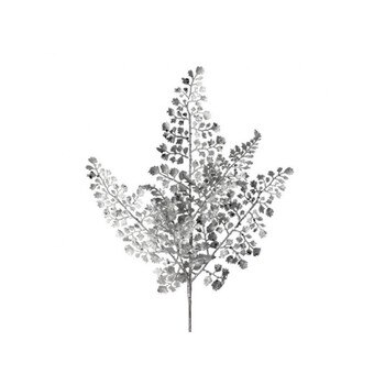 Silver Glitter Sequin Maiden Hair