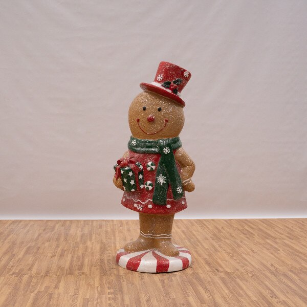36 Inch Peppermint Gingerbread