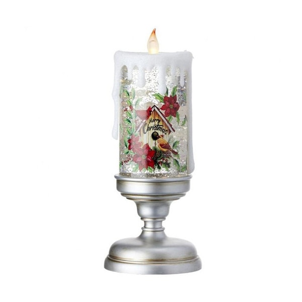 Cardinal Candle Waterglobe