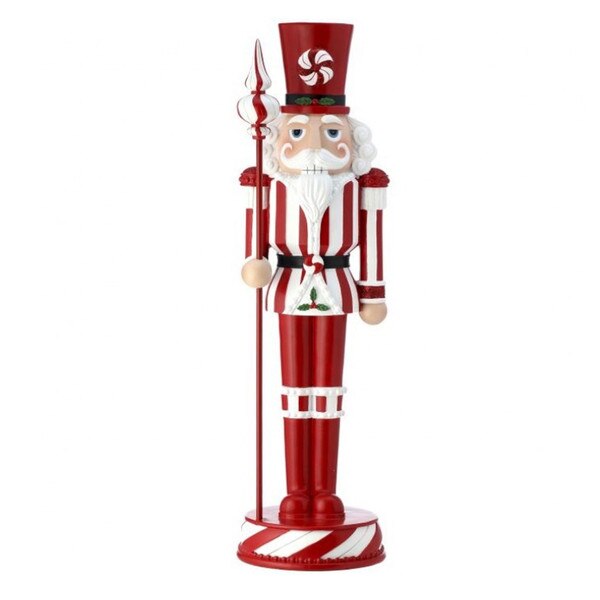 24in Peppermint Nutcracker