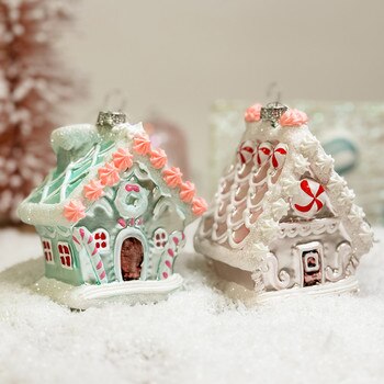 Glass Pastel Gingerbread House-1