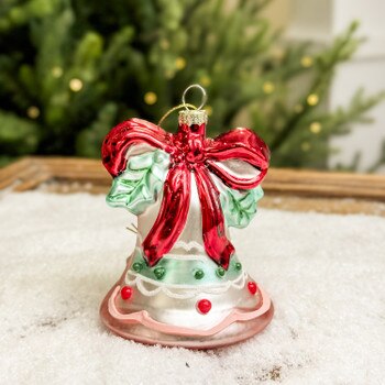 Glass Sweets Bell Ornament