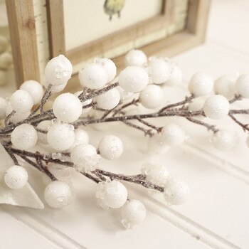White Iced Winter Berry Pick