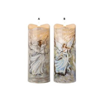 8In Led Angel Candle