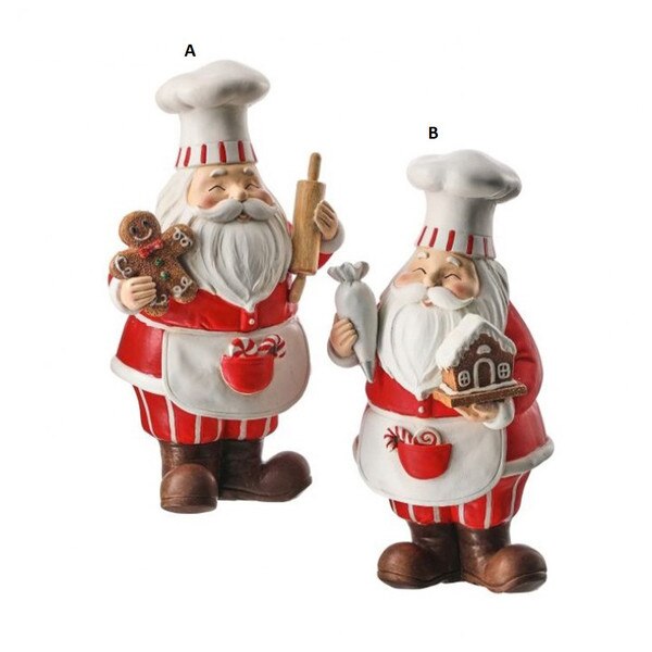 10In Sugar Spice Baker Santa