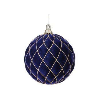 Midnight Blue Glitter Diamond Ball