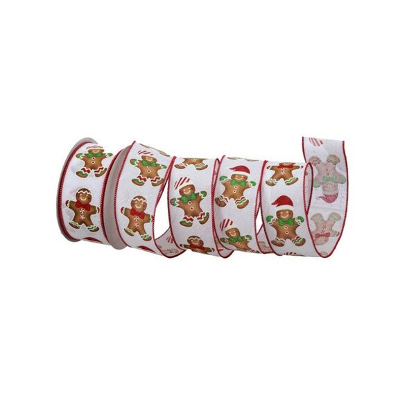 2.5X20 Gingerbread Ribbon