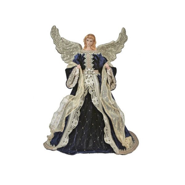 Blue Velvet Angel Tree Topper