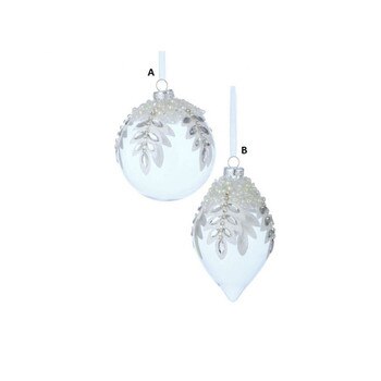 Pearl Jewel Ball Finial Ornament