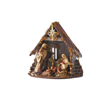 15In LED Holy Family Cresh
