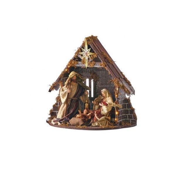 15In LED Holy Family Cresh