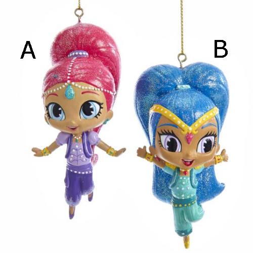 Shimmer and Shine Holiday Christmas Ornament  Kurt S 