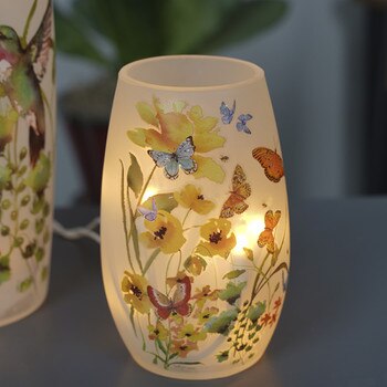 Lighted Sweet Nectar Small Vase