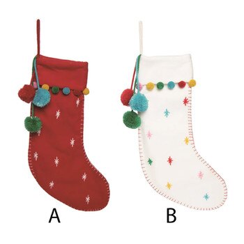 Confetti Christmas Stocking