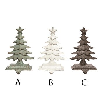 Iron Tree Stocking Holder