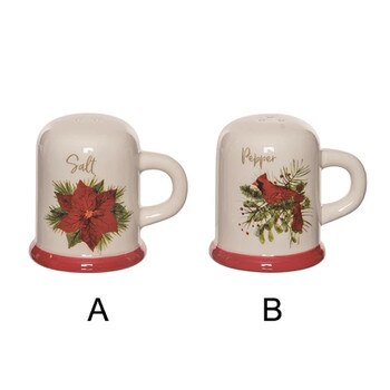 Christmas Cardinal Salt and Pepper