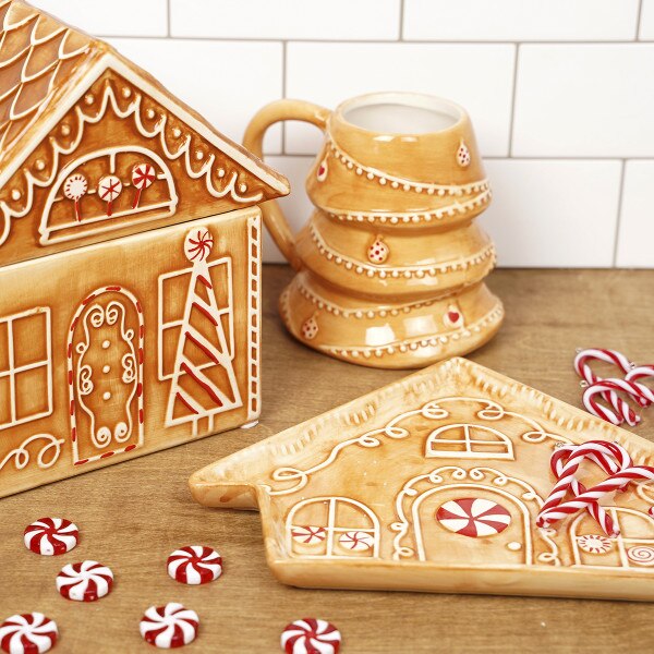 Gingerbread House Plate