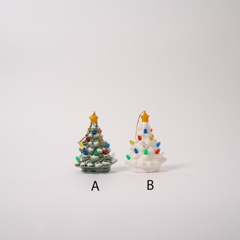 Ceramic Lite Tree Ornament-1
