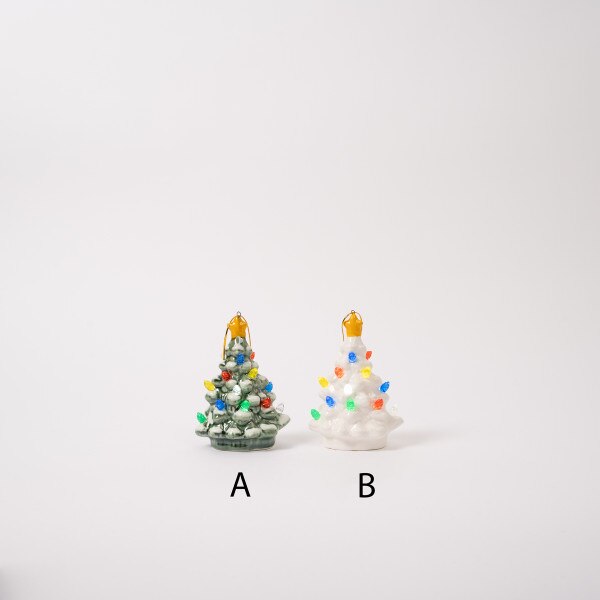 Ceramic Lite Tree Ornament-2
