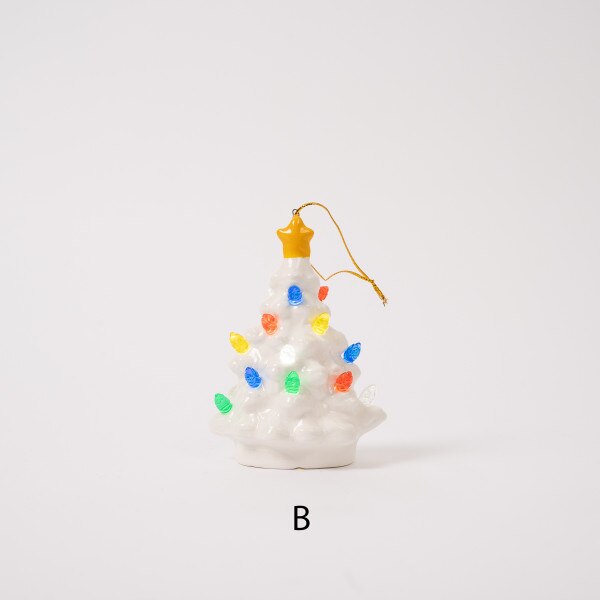 Ceramic Lite Tree Ornament-4