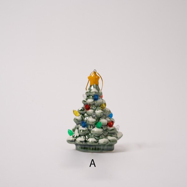 Ceramic Lite Tree Ornament-5